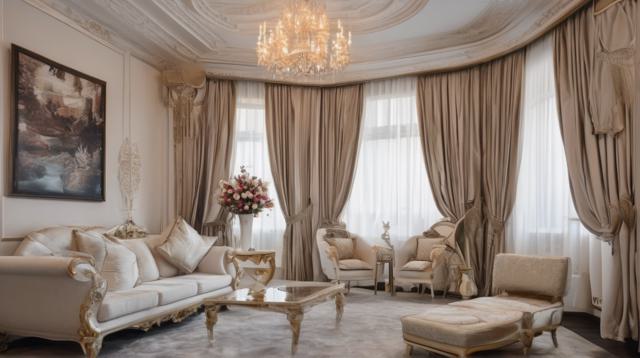 Разнообразие видов, моделей и фасонов штор для интерьера