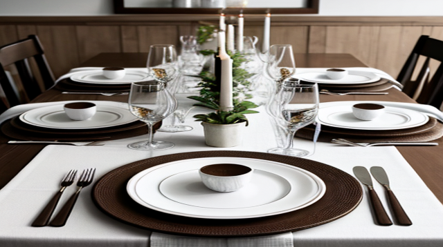 Скатерти, салфетки, ручники и другие элементы столового текстиля для создания гармоничной атмосферы