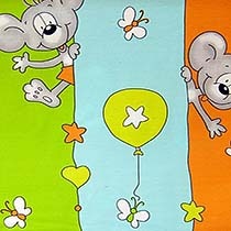 Детские ткани с яркими рисунками для штор в детскую комнату