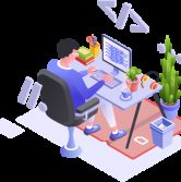 Главный баннер услуг пошива текстиля и одежды