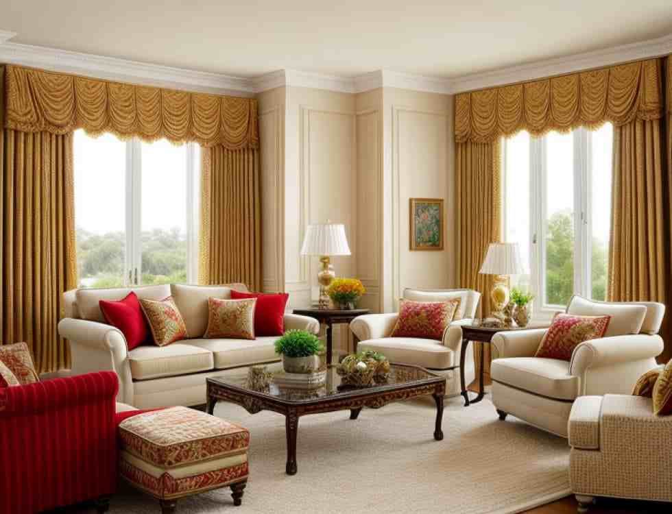 Текстильный декор и шторы в современном интерьере